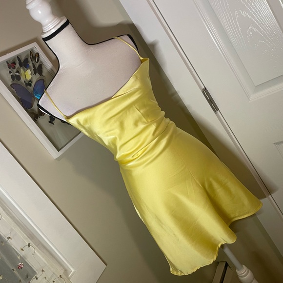 I Can Be Your Sunshine Yellow Mini Dress - Picture 5 of 13